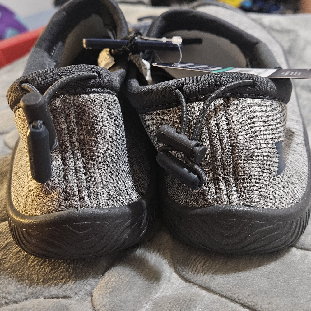 Rugged Shark Water Shoes Size 10 New grey washable drainable fam aqua sock - Picture 2 of 7